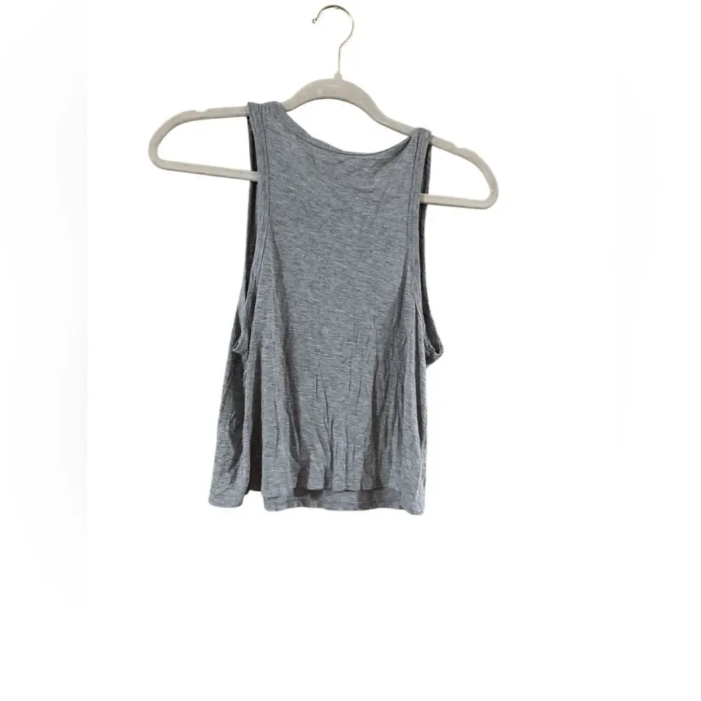 Body Rags Gray Graphic Tank Size Small - Picture 7 of 7